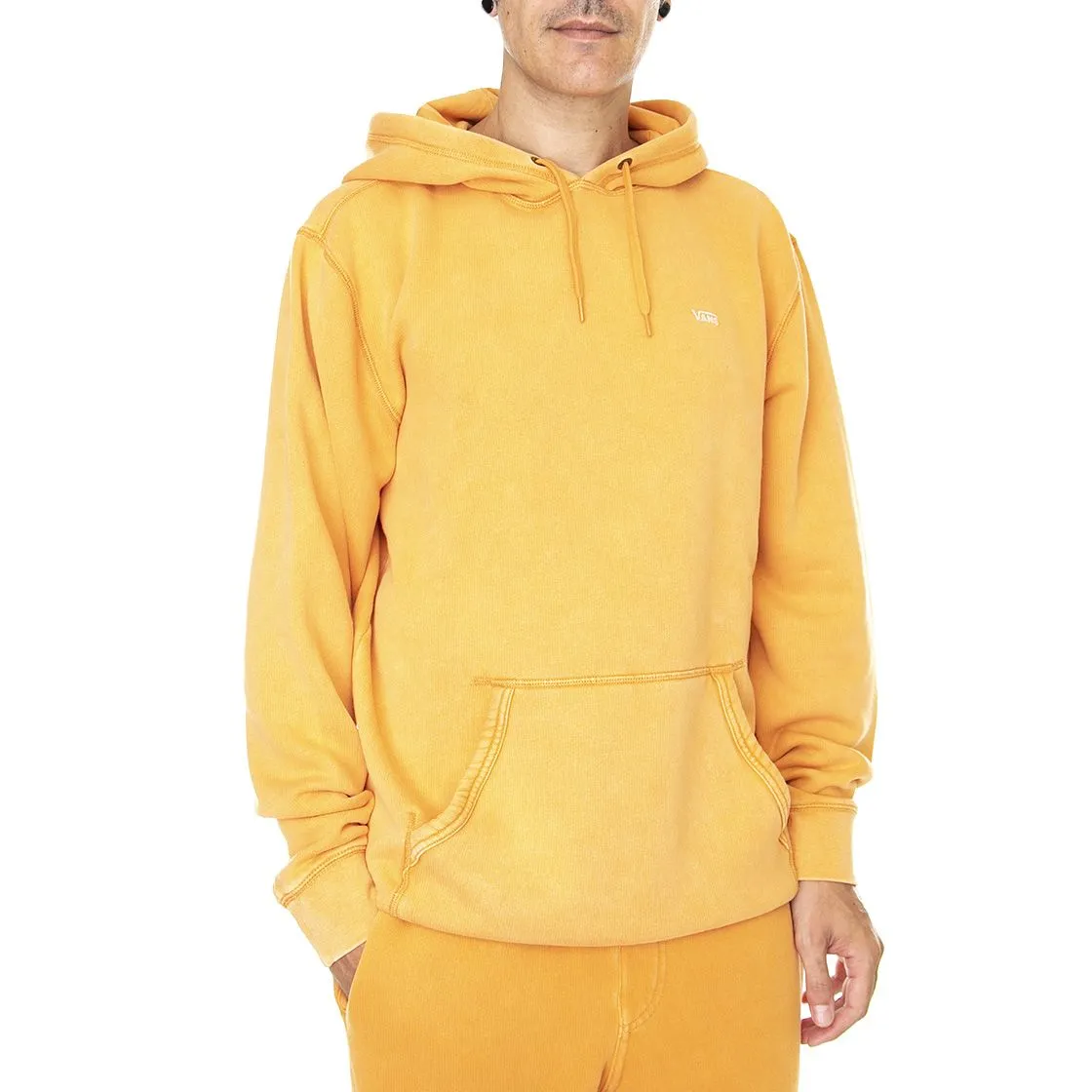 Vans Comfycush Wash Po CMCS Orange - Felpa con Cappuccio Uomo Arancione     