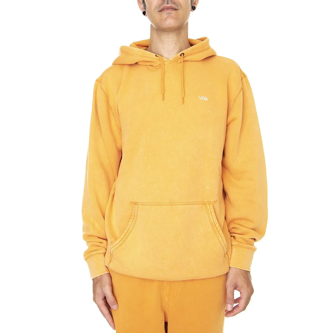 Vans Comfycush Wash Po CMCS Orange - Felpa con Cappuccio Uomo Arancione     